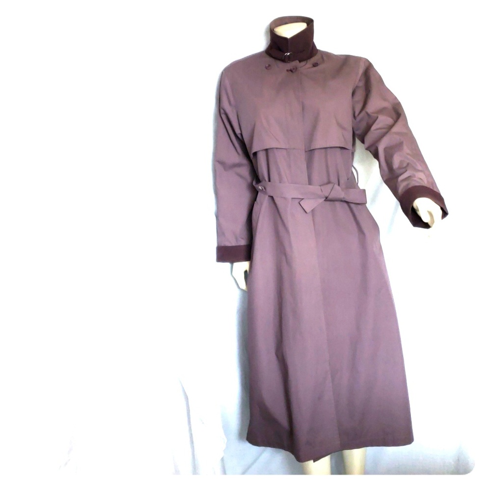 Vtg London Fog Trench Coat by Wamsutta Size 12 - Picture 1 of 8